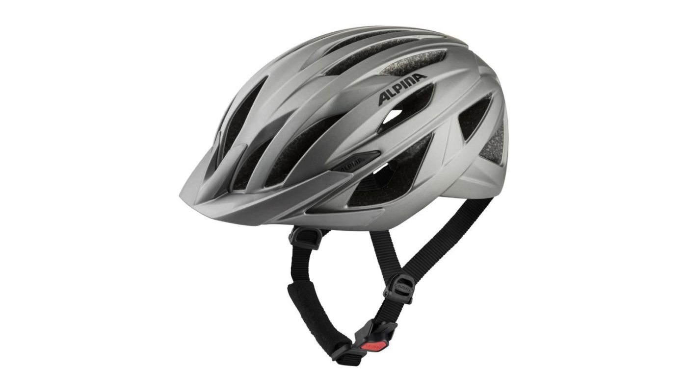 Cyklistická helma Alpina PARANA dark-silver matt - 1