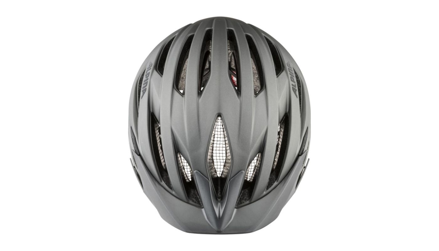 Cyklistická helma Alpina PARANA dark-silver matt - 2