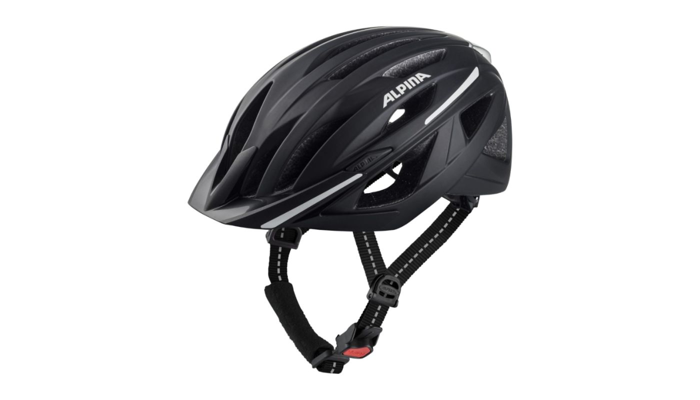 Cyklistická helma Alpina HAGA black matt - 1