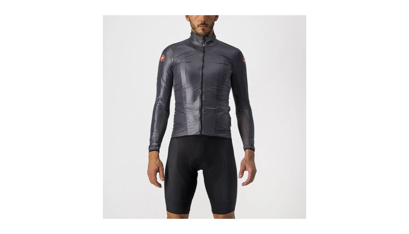 Castelli Aria Shell Jacket Dark grey - 1