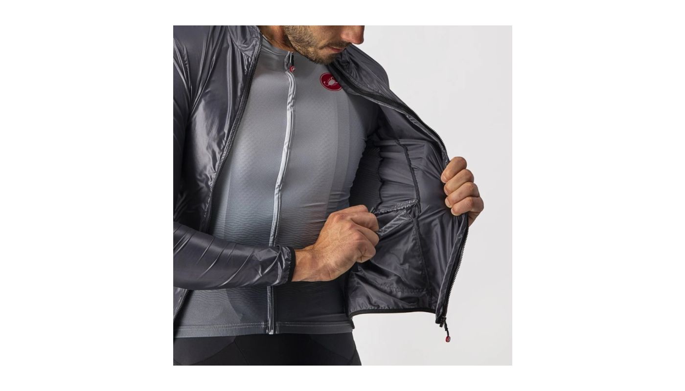 Castelli Aria Shell Jacket Dark grey - 4