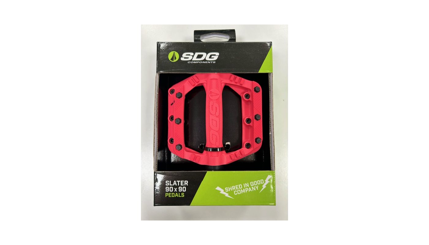 Pedály SDG Slater JR - neon pink - 1