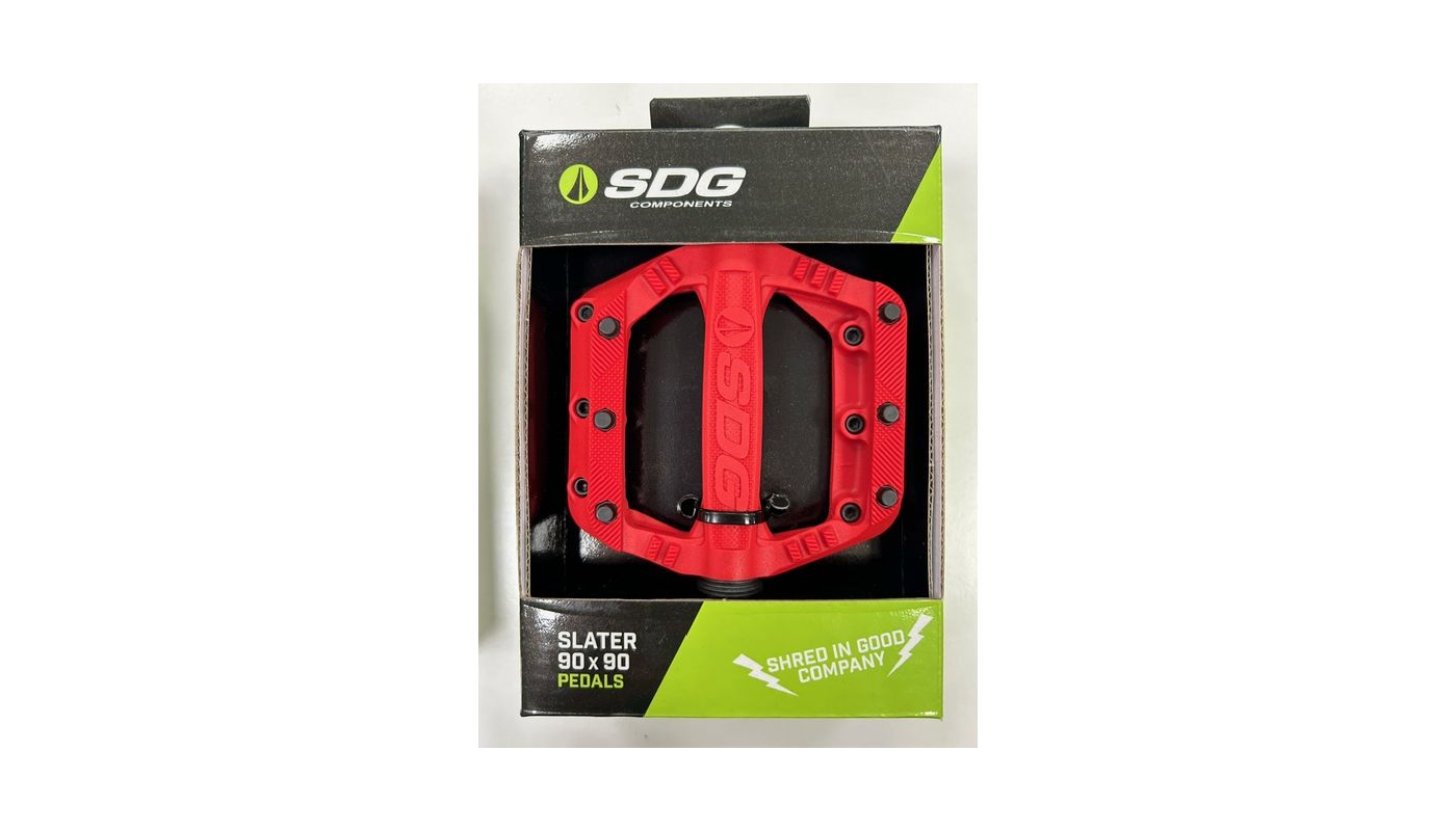 Pedály SDG Slater JR - red - 2