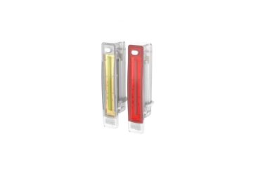 Sada světel KNOG Plus Free Twinpack - Translucent - 1