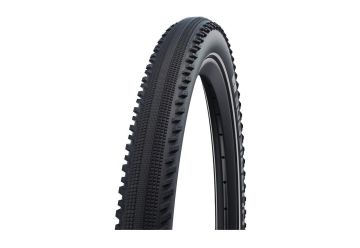 Plášť Schwalbe Hurricane 29x2.00 Addix Performance DD GreenGuard černá+reflexní pruh - 1