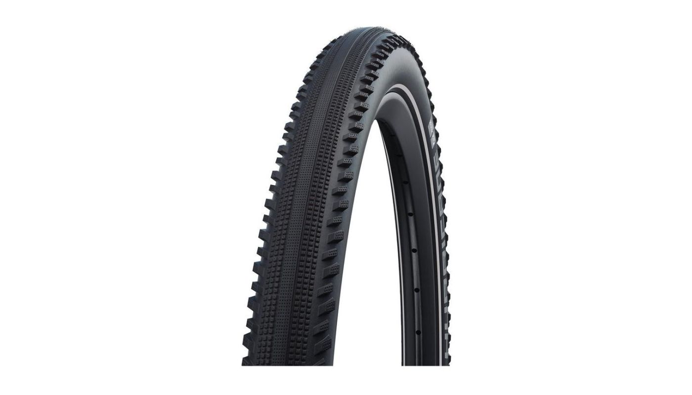 Plášť Schwalbe Hurricane 29x2.00 Addix Performance DD GreenGuard černá+reflexní pruh - 1