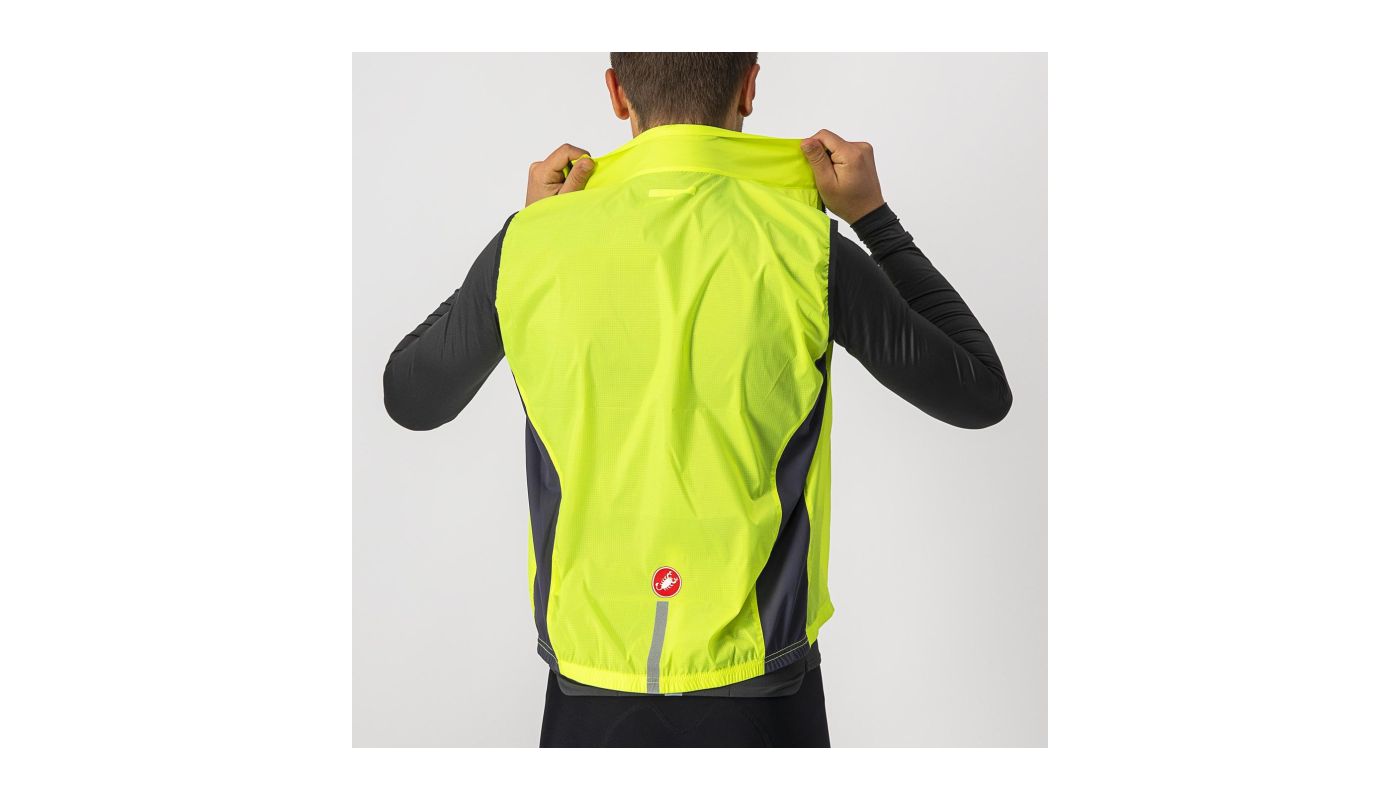 Castelli SQUADRA STRECH vesta yellow fluo/dark gray - 3