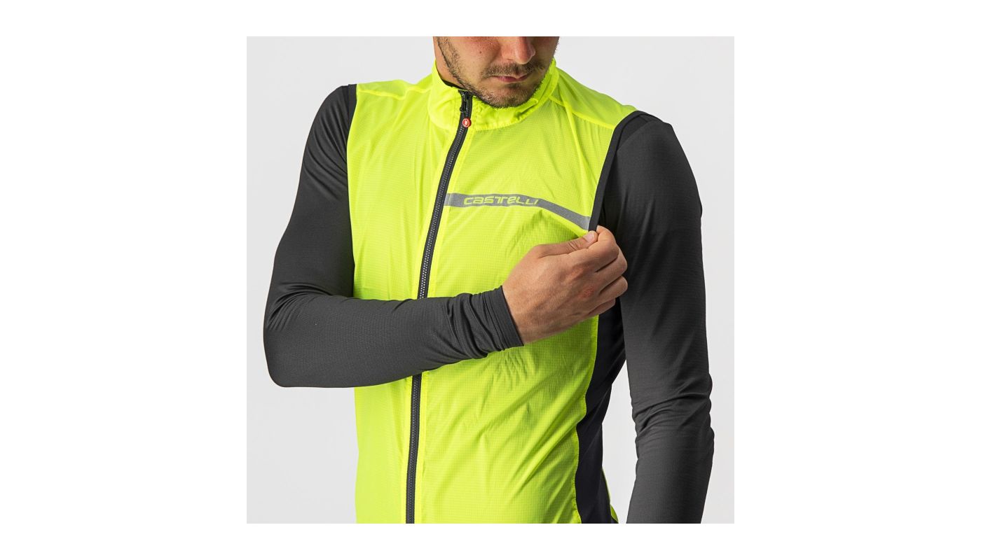 Castelli SQUADRA STRECH vesta yellow fluo/dark gray - 4