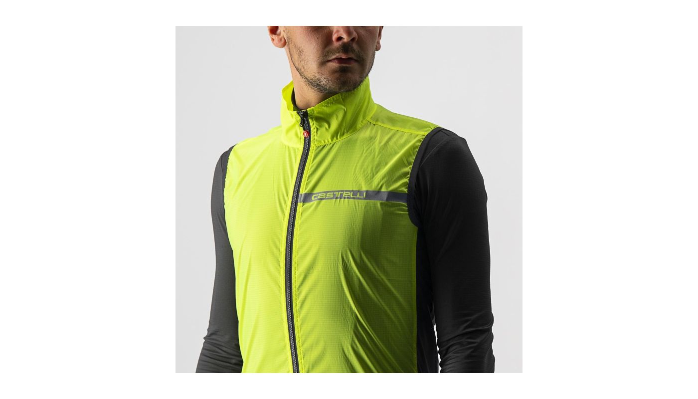 Castelli SQUADRA STRECH vesta yellow fluo/dark gray - 5