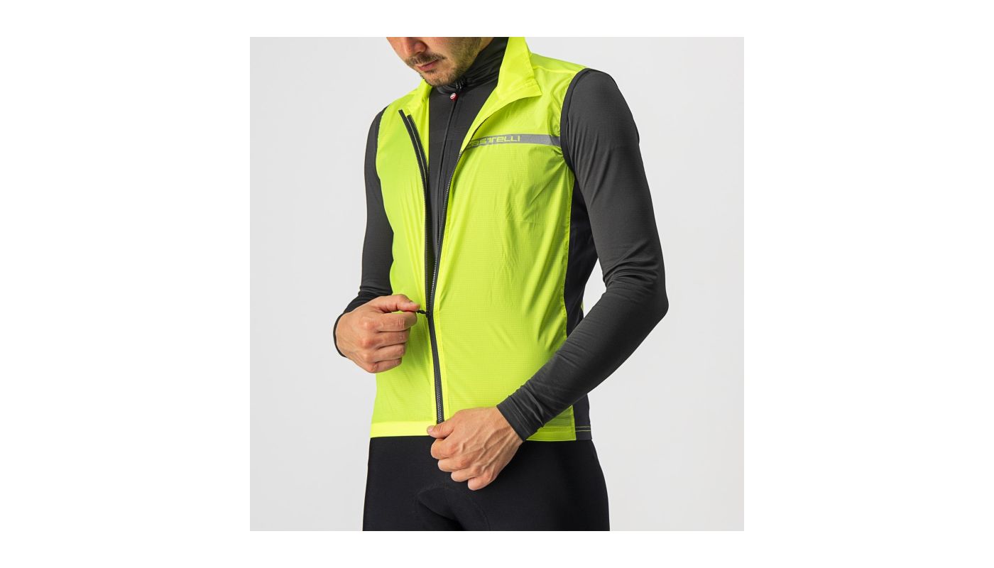 Castelli SQUADRA STRECH vesta yellow fluo/dark gray - 6