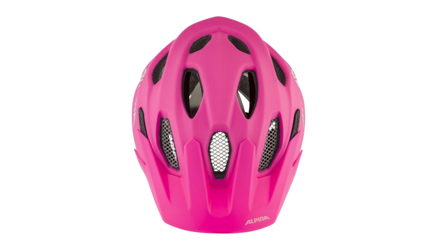 Cyklistická helma Alpina CARAPAX JR. Shocking pink matt - 3