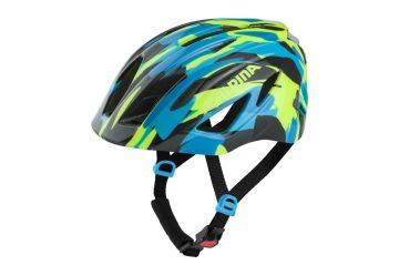 Cyklistická helma Alpina PICO Flash Neon-blue green gloss - 1