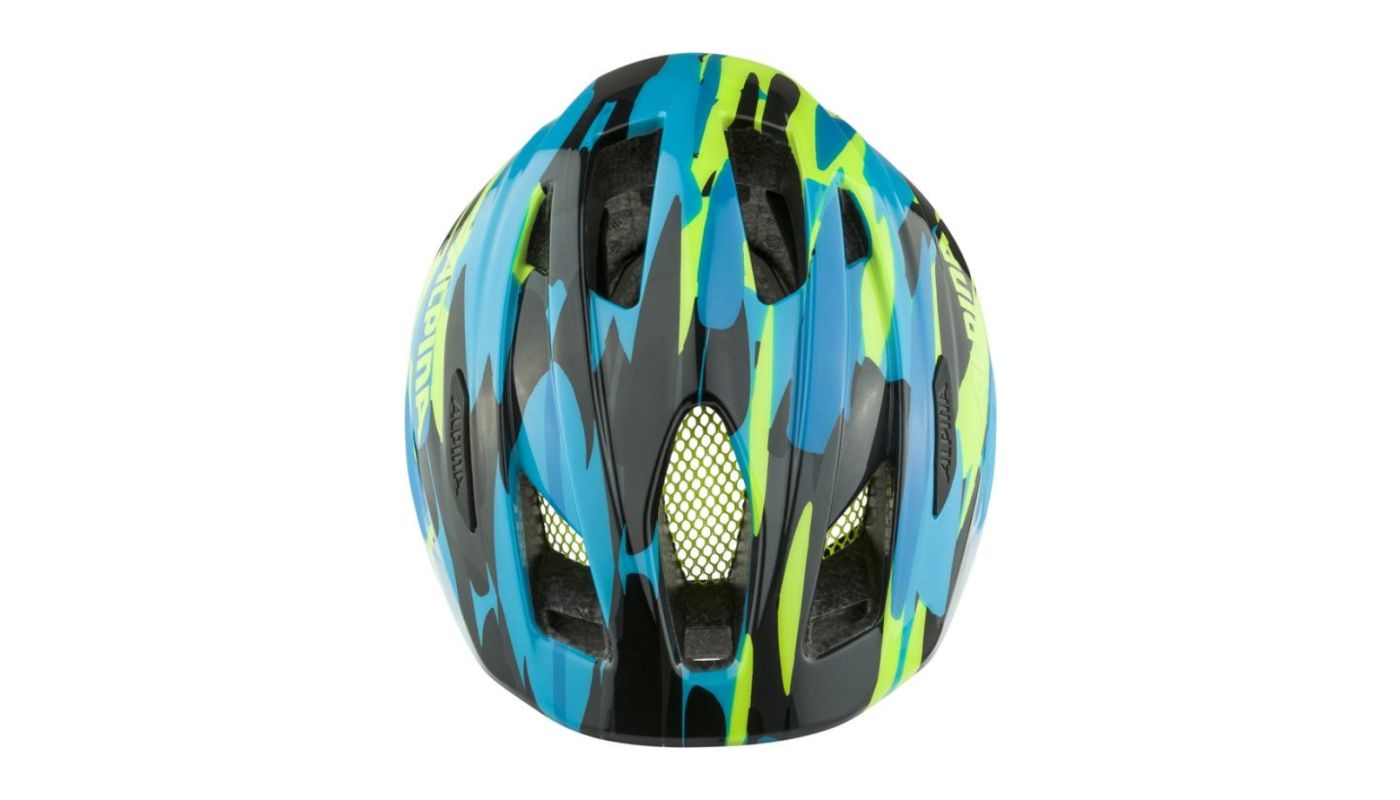 Cyklistická helma Alpina PICO Flash Neon-blue green gloss - 2