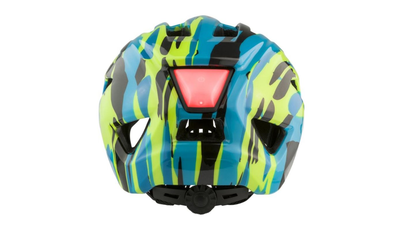 Cyklistická helma Alpina PICO Flash Neon-blue green gloss - 3
