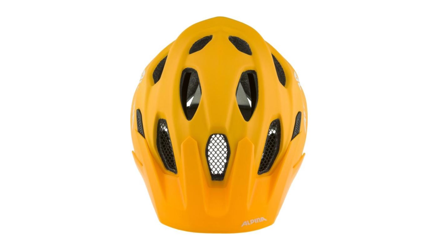 Cyklistická helma Alpina CARAPAX JR. burned-yellow matt - 2