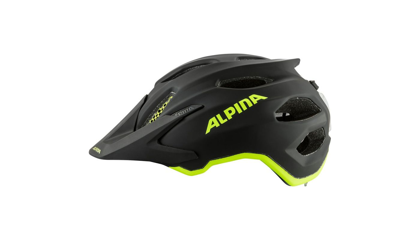 Cyklistická přilba Alpina CARAPAX JR. Flash black-neon-yellow - 3
