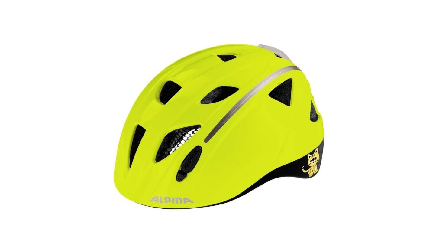 Cyklistická helma Alpina Ximo Flash safety reflective (s blikačkou) - 2