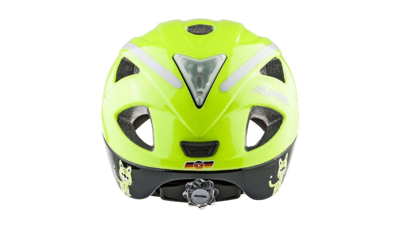 Cyklistická helma Alpina Ximo Flash safety reflective (s blikačkou) - 3