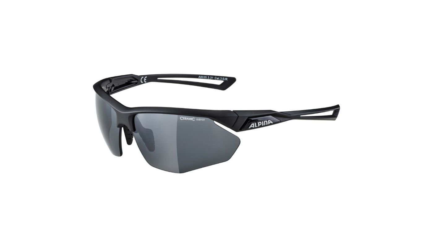 Sportovní brýle Alpina Nylos HR,Black - 1
