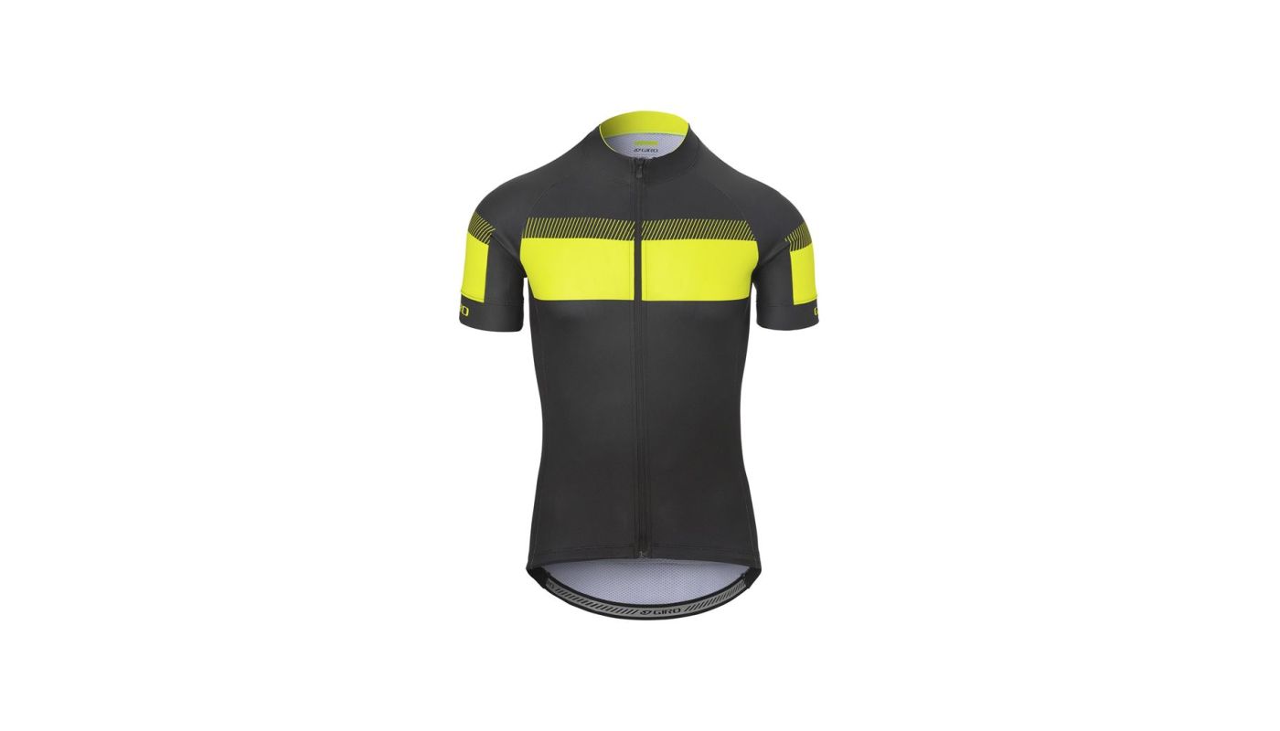 GIRO Chrono Sport Jersey Black/Hi Yellow Sprint - 1