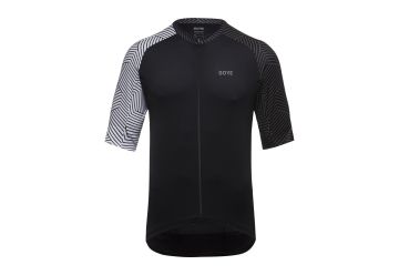 Pánský dres GORE C5 Jersey black/white - 1