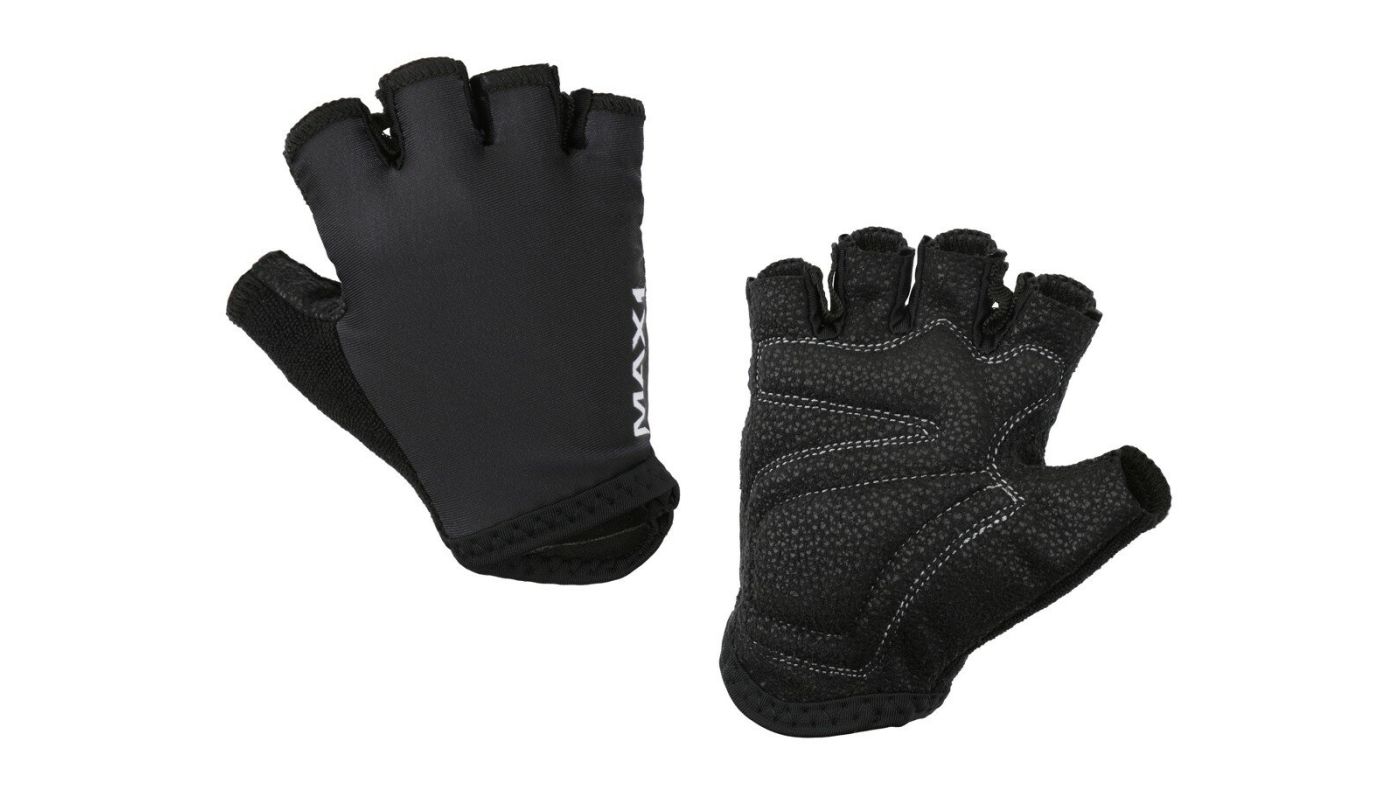 Dětské krátkoprsté rukavice MAX1 9-10 let černá - 1