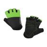 Dětské krátkoprsté rukavice MAX1 9-10 let černo/zelené - 1