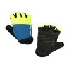 Dětské krátkoprsté rukavice MAX1 9-10 let modro/fluo žluté - 1