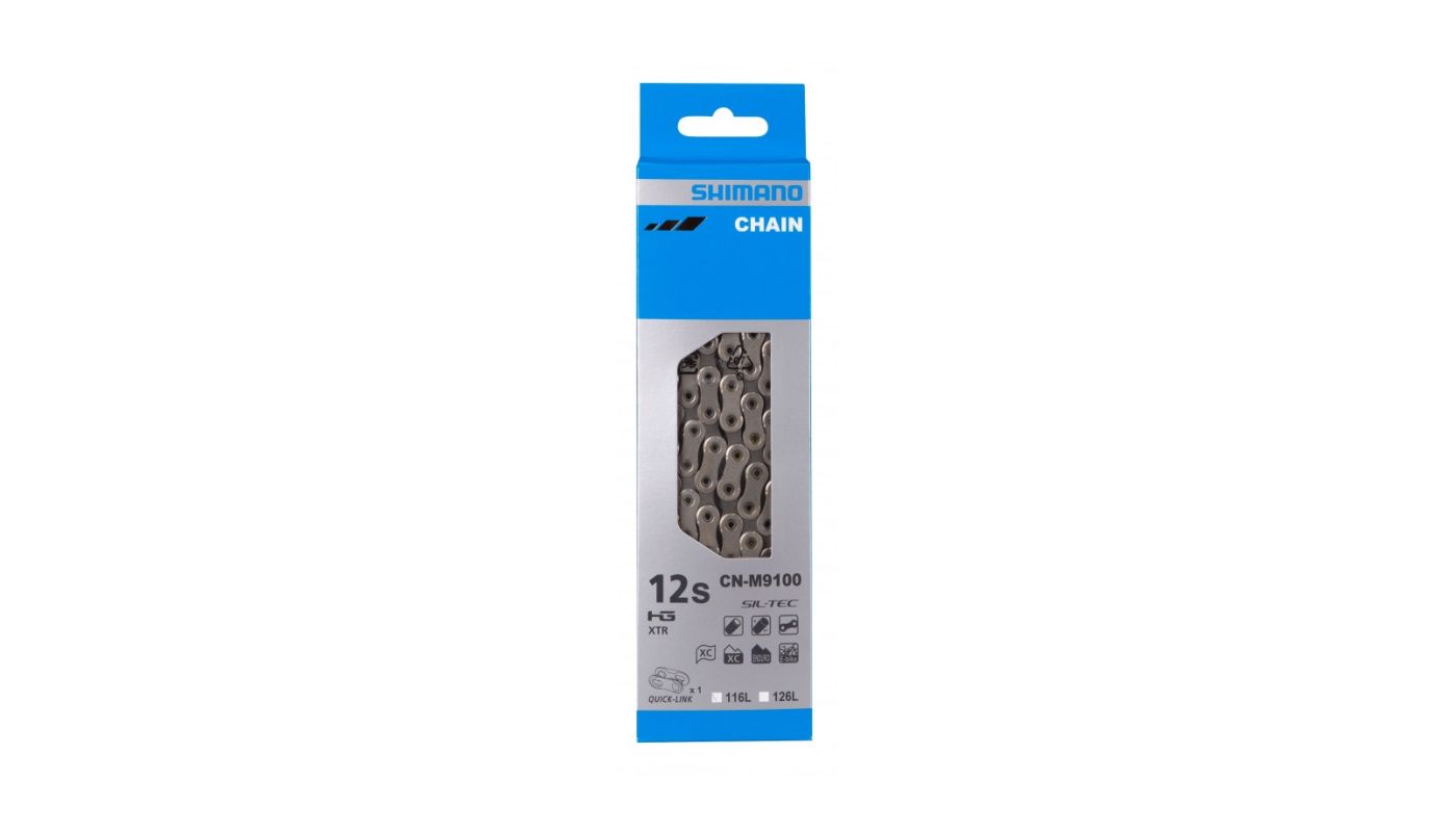 Řetěz Shimano XTR CN-M9100-12 126čl. s rychlospojkou - 1