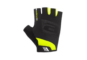 Etape – rukavice GARDA, černá/žlutá fluo - 1