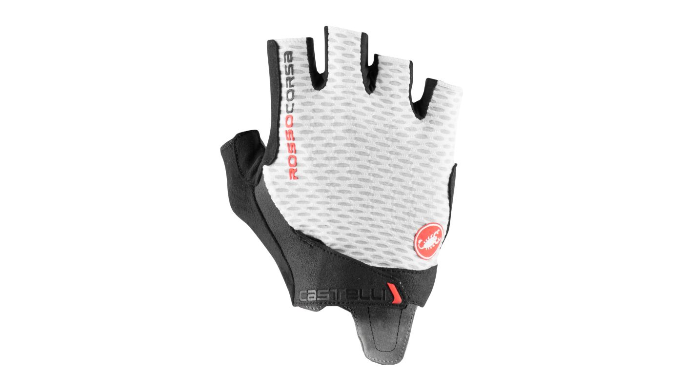 Castelli Rosso Corsa Pro V white - 1