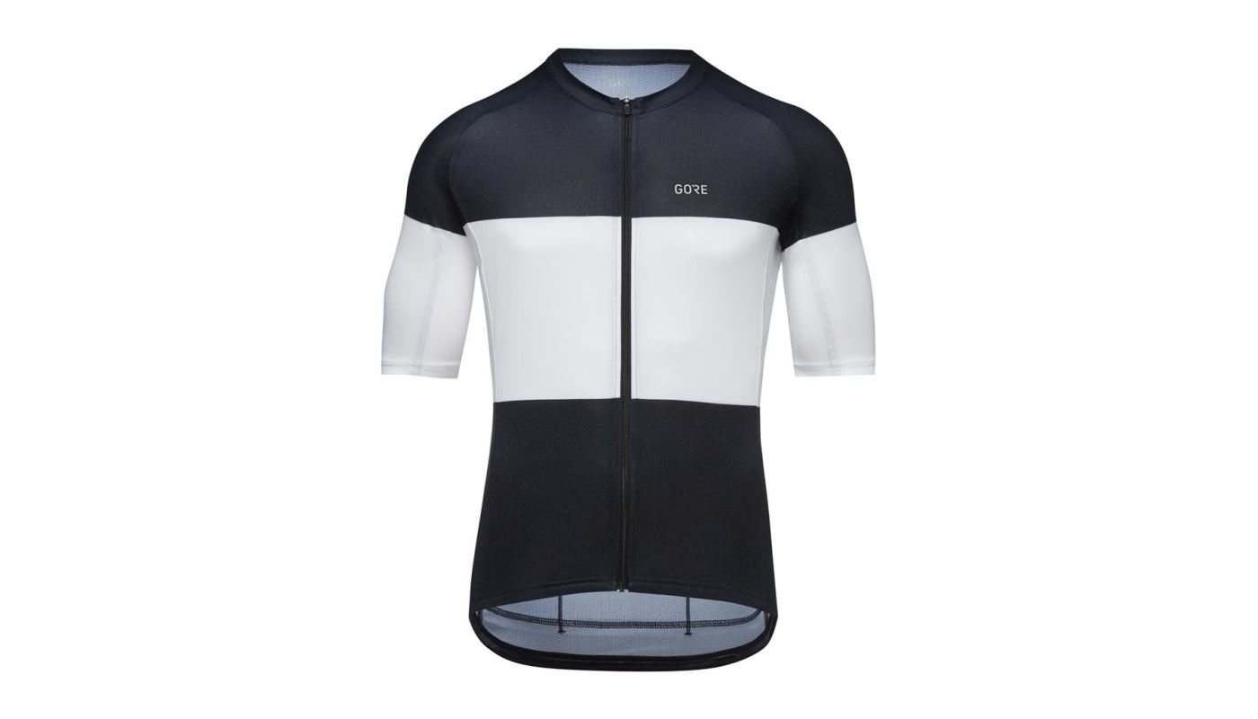 GORE Spirit Moire Jersey Mens black /whiite M - 1