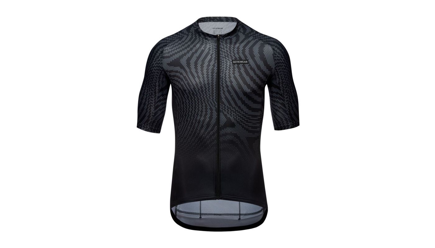 GORE Spirit Moire Jersey Mensblack / lab graphite M - 1