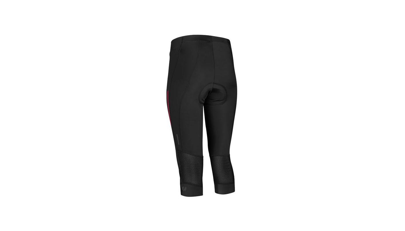 Etape – dámské 3 kalhoty SARA 2.0 3/4, černá /růžová - 2