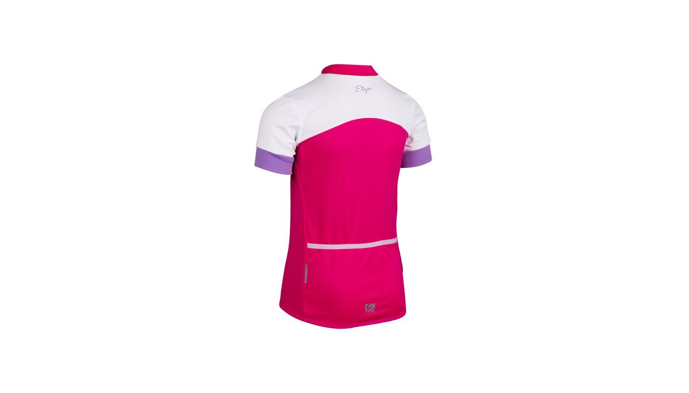 Etape – dětský dres PEDDY2.0, lila/růžová - 2