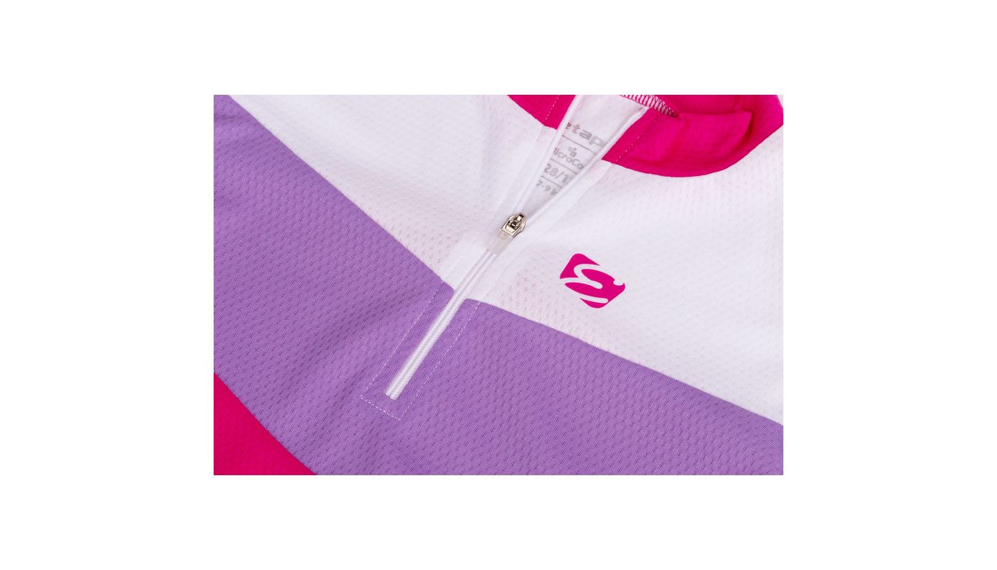 Etape – dětský dres PEDDY2.0, lila/růžová - 4