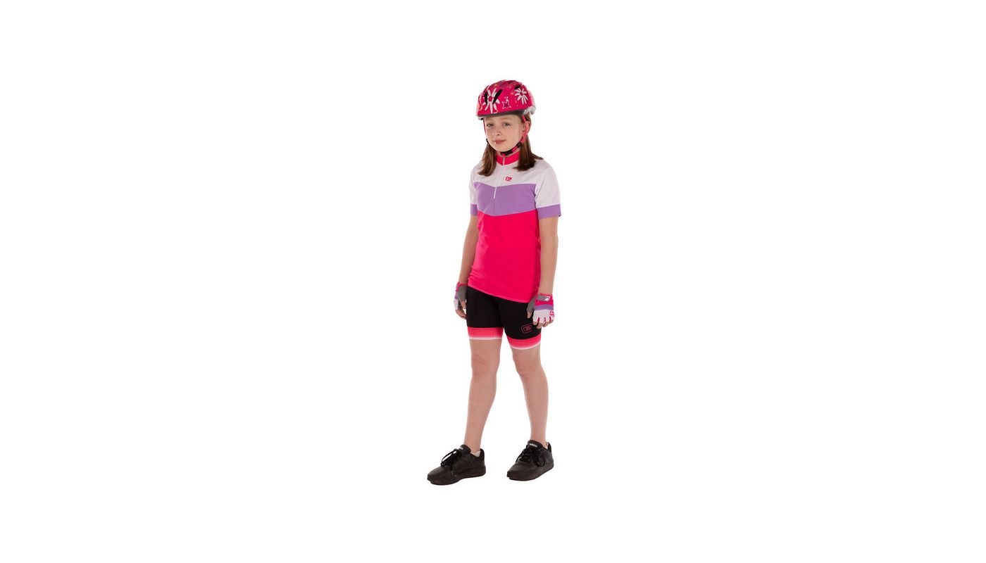 Etape – dětský dres PEDDY2.0, lila/růžová - 6