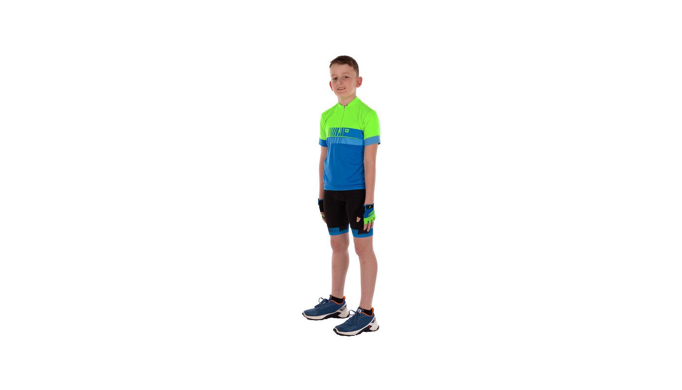 Etape – dětský dres PEDDY2.0,zelená/modrá - 6