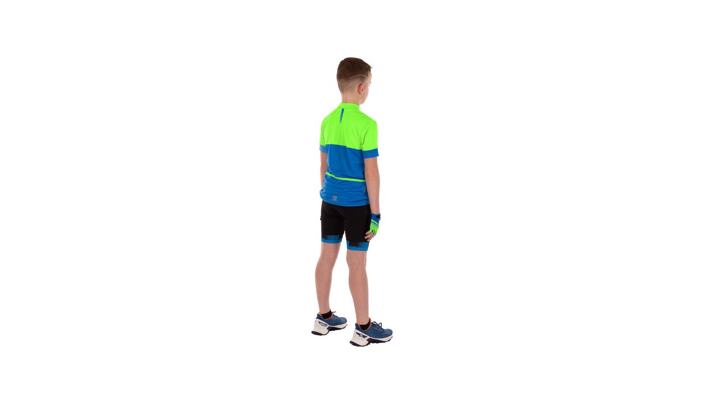 Etape – dětský dres PEDDY2.0,zelená/modrá - 7