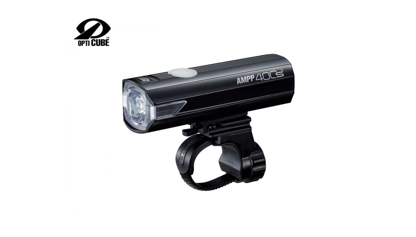 Světlo př. Cateye HL-EL084SRC AMPP400S - černá - 1