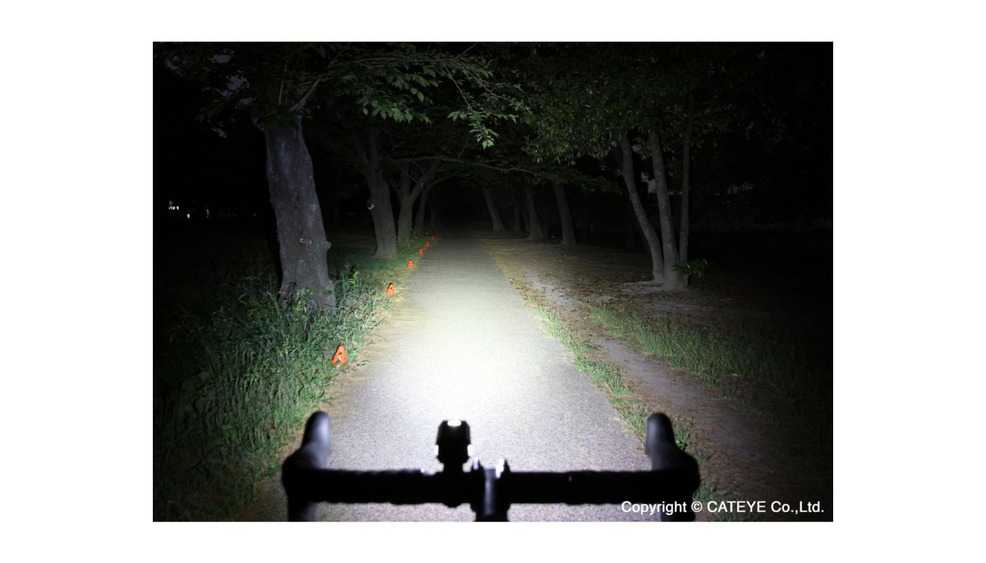 Světlo př. Cateye HL-EL084SRC AMPP400S - černá - 2