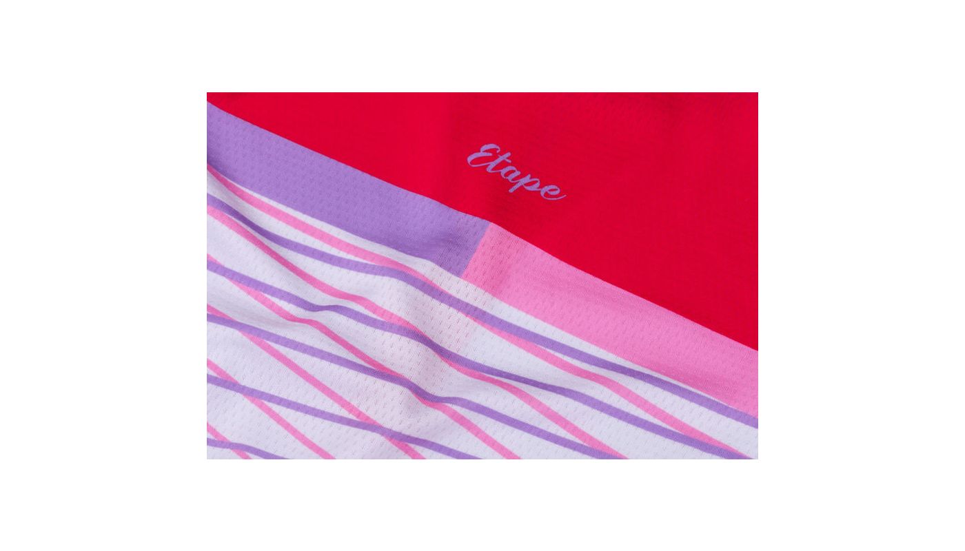 Etape – dětský dres LUCKY,bílá/růžová - 5