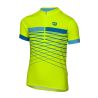 Etape – dětský dres LUCKY,žlutá fluo/modrá - 2