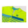 Etape – dětský dres LUCKY,žlutá fluo/modrá - 4