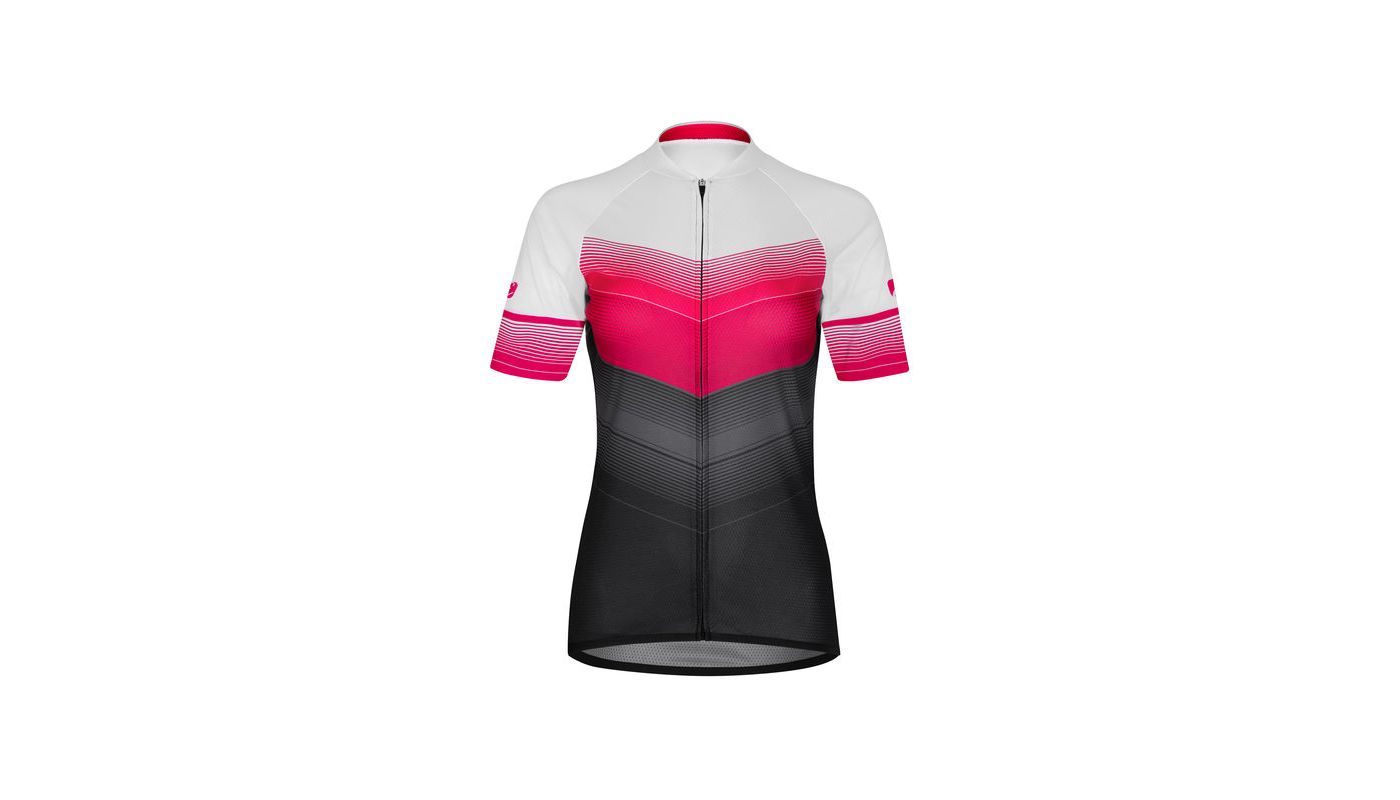 Etape – dámský dres VIOLET,růžová/černá - 1