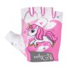 Etape – dětské rukavice TINY, bílá/růžová 3-4 - 1