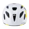Cyklistická přilba Alpina Ximo Flash white-black-yellow s blikačkou - 2