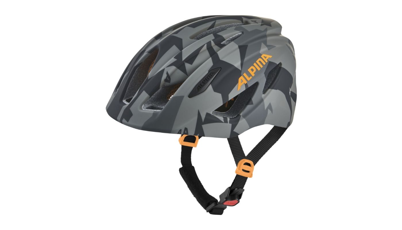 Cyklistická helma Alpina PICO Flash black-camo orange gloss - 1