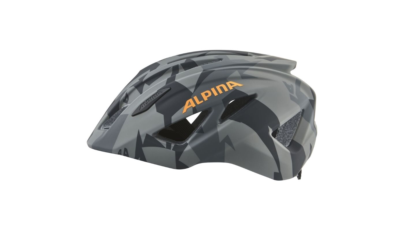 Cyklistická helma Alpina PICO Flash black-camo orange gloss - 2
