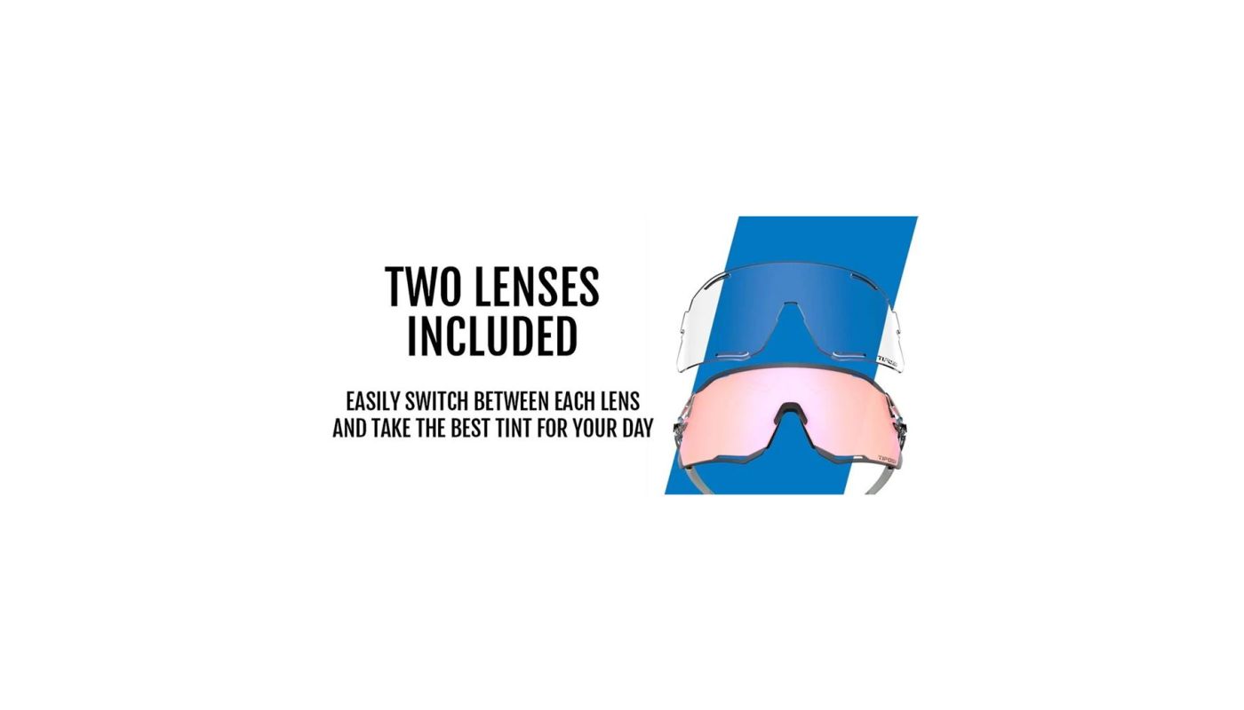 TIFOSI Rail Race - Crystal Purple (Clarion Purple/Clear) - 6